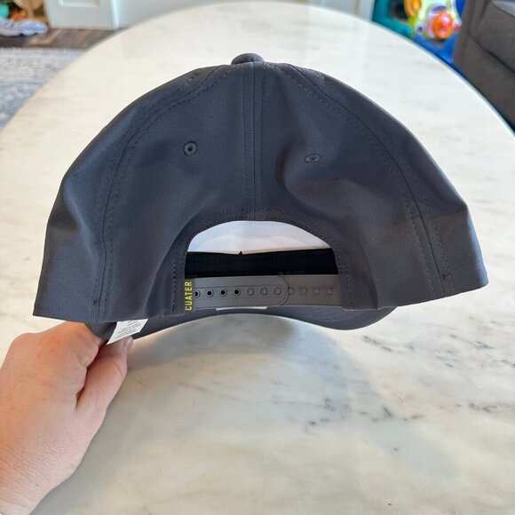 Travis Mathew Cuater Golf Flexfit Tech‎ 110 I One Ten Gray Yellow Snapback NWT - Picture 5 of 6